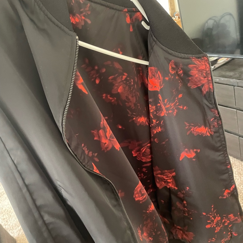 Reversible bomber jacket size medium